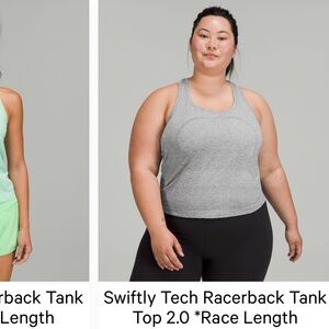 Lululemon Swiftly Tech Racerback Tank Top 2.0 *Race Length*